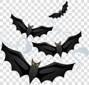 Bat Clipart Creepy   Creepy Bats  HD Png Download