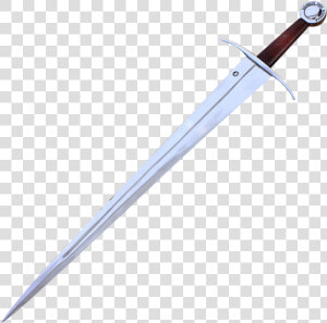 14th Century Medieval Sword With Scabbard And Belt   Telescopic Rod For Cleaning  HD Png Download