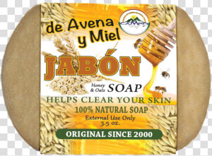 Jabon De Avena Con Miel  HD Png Download