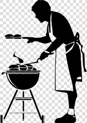 Barbecue Clipart Black And White   Bbq Grill Clipart Black And White  HD Png Download