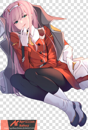 Darling In The Franxx 002 Transparent  HD Png Download