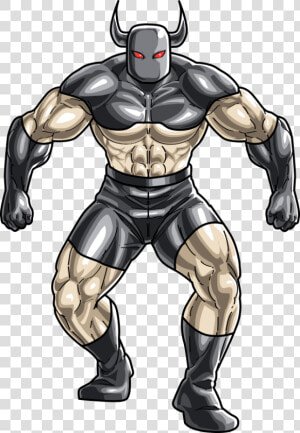 Black Shadow   Cartoon   Black Shadow Kinnikuman  HD Png Download