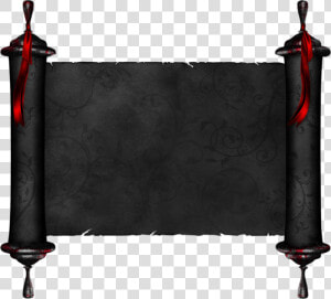 Black Scroll Png   Black Scroll  Transparent Png