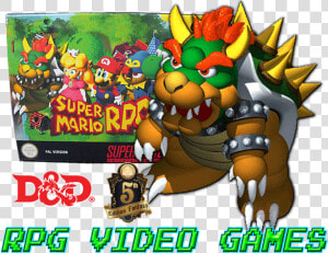 Mario Rpg Dnd 5e Bowser   Super Mario Rpg Legend  HD Png Download