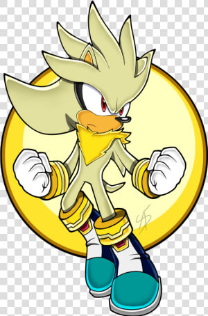 Super Silver   Super Silver The Hedgehog Chibi  HD Png Download