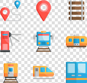 Subway Station   Subway Flat Icon  HD Png Download