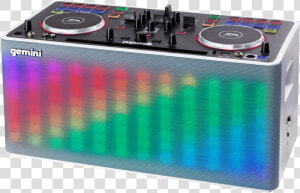 Portable Dj Mixer With Bluetooth Speaker   Gemini Mix2go  HD Png Download