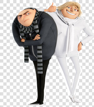  gru  dru  freetoedit   Gru And Dru Despicable Me  HD Png Download