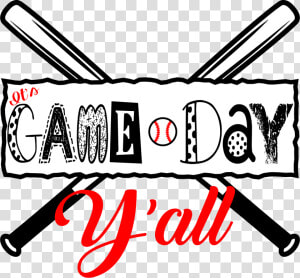 Graphic Freeuse Library Baseball Mom Clipart   Game Day Images For Softball  HD Png Download