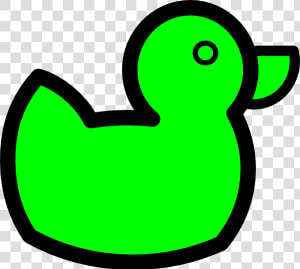 Clip Art Duck Green   Green Duck Clipart  HD Png Download