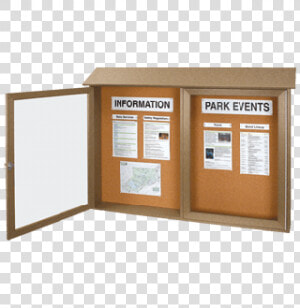 Double Door Message Board   Bulletin Board  HD Png Download