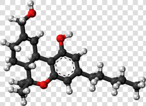 Thc Molecular Structure 3d  HD Png Download