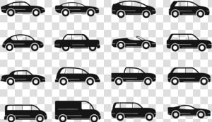 Carros Icons Vector   Car Vector  HD Png Download