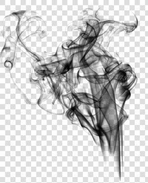  smoke  black  smokeeffect   Sketch  HD Png Download