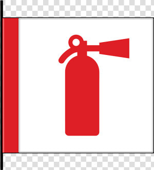 Fire Extinguisher Cabinet Id  Flag Mount   Fire Extinguisher Symbol  HD Png Download