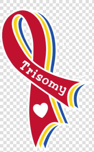 Trisomy Awareness Ribbon   Trisomy Ribbon  HD Png Download