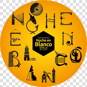 Noche En Blanco Sevilla 2017  HD Png Download