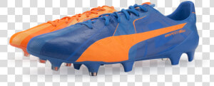 Puma Men S Evospeed Sl H2h Fg Orange Clown Fish electric   Soccer Cleat  HD Png Download