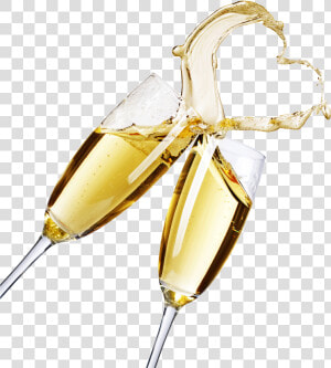 Grower Champagne Wine Ravioli Clip Art   Champagne Glasses Heart  HD Png Download