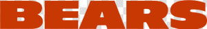 Bears Logo Png   Bears Font Logo  Transparent Png