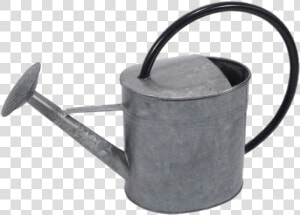 Galvanised Watering Can   Black Watering Can Clipart  HD Png Download