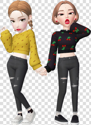 Picture Of Zepeto 3d Friends Bff Avatar Fashion Cute   Zepeto 3d  HD Png Download