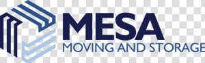 Mesa Moving And Storage Logo   Graphic Design  HD Png Download