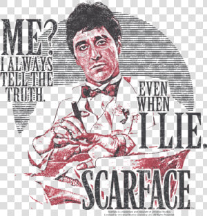 Scarface Truth Men S Crewneck Sweatshirt   Scarface  HD Png Download