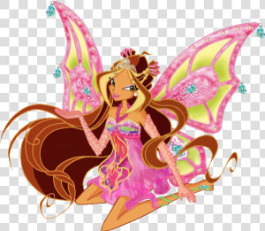 Winx Club Flora Enchantix  HD Png Download