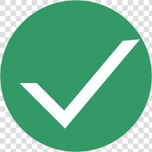 Vector Icon Of White Checkmark On Green Circle   Icon Ready  HD Png Download