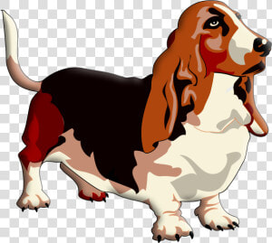 Basset Hound Clip Art  HD Png Download