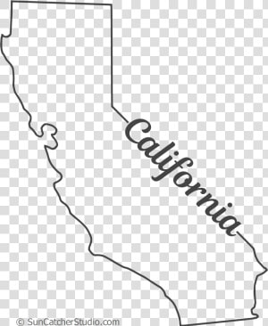 California Outline Png   California State Outline  Transparent Png