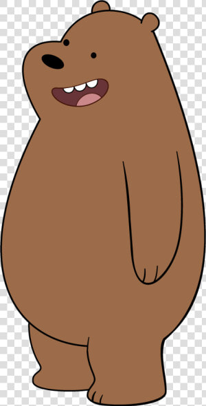 Sun Bear Clipart We Bare Bears   We Bare Bears Grizz Png  Transparent Png