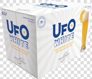 Ufo White 12oz Can 6 pack  Pdf  HD Png Download