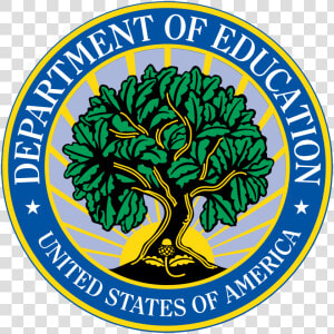 Department Of Education Seal   Us Department Of Education  HD Png Download