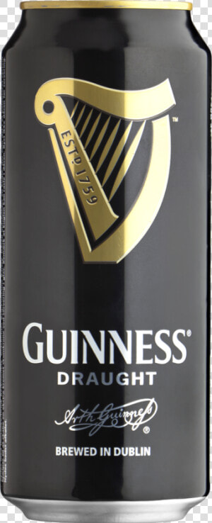 Guinness Draught In Can   Guinness Can Logo  HD Png Download