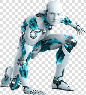 Robot Warm Up   Android Humanoid Robot  HD Png Download