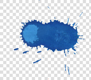 Transparent Paint Blob Png   Splash Color Blue Png  Png Download