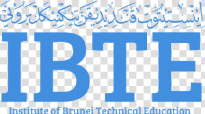 Institute Of Brunei Technical Education Logo   Ibte Logo Png  Transparent Png