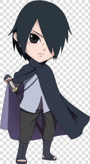 Fanart Adult By Rekayuu   Sasuke Uchiha Adult Chibi  HD Png Download