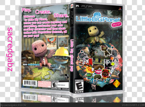 Little Big Planet Psp Box Art Cover   Little Big Planet Psp Box  HD Png Download