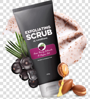 Lets Shave Blackberry And Lavender Exfoliating Scrub  HD Png Download