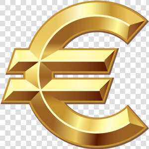 Gold Chain Dollar Sign   Euro Sign  HD Png Download