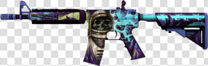 Counter Strike Go Png   Cs Go Blue M4a4  Transparent Png