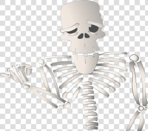 Cartoon Skeleton Png   รูป การ์ตูน โครง กระดูก  Transparent Png