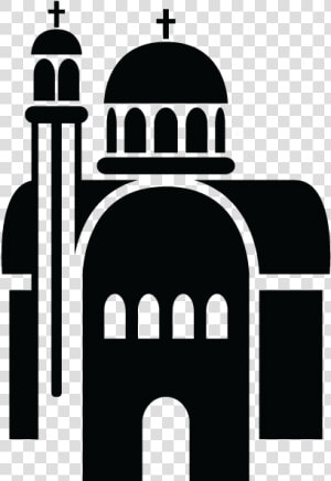 Icon Vector Church Png   Church Orthodox Symbol Png  Transparent Png