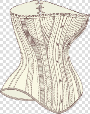 Frontside Of A Corset    Corsets In 16th Century  HD Png Download