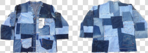 Jacket1both   Patchwork  HD Png Download