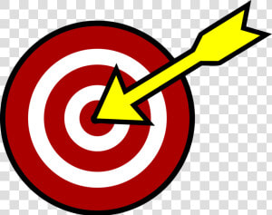 Free Bullseye Clipart   Clip Art Target Symbol  HD Png Download