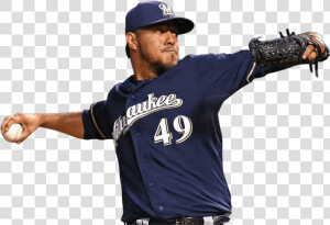 Clip Art Hispanic Baseball Player   Milwaukee Brewers Player Png  Transparent Png